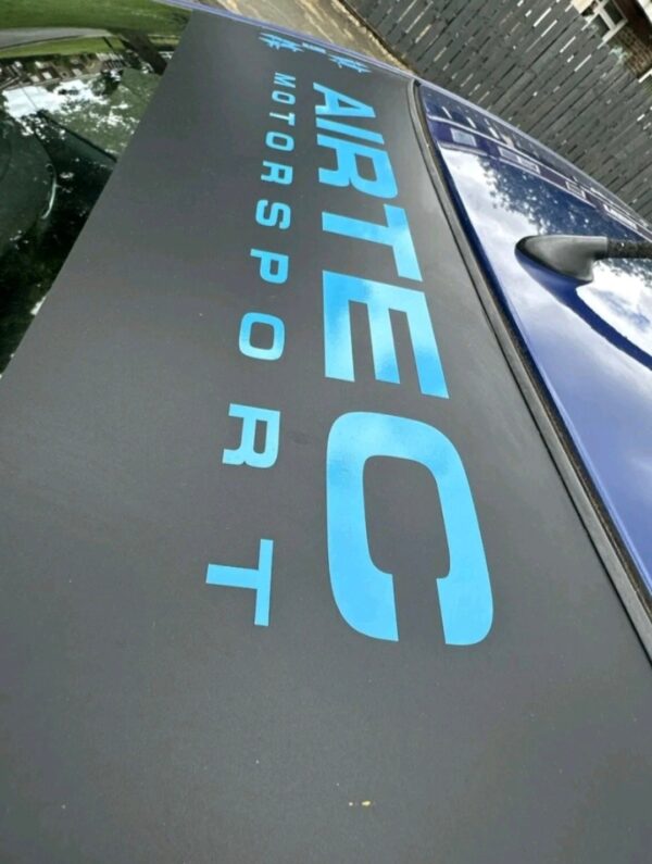 FORD FOCUS MK2, MK2 ST & MK2 RS PRE-CUT SUNSTRIP + AIRTEC OVERLAY Option 1