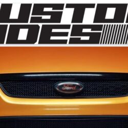ZUNSPORT FORD FOCUS MK2 ST FACELIFT 08MY - UPPER GRILLE Black FINISH - ZFR30608B