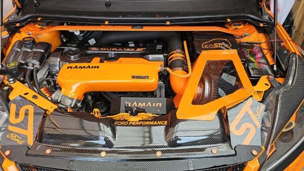 FOCUS MK2 PRE-FACELIFT & FACELIFT Aluminium cold air shroud with perspex window to suit RS slam panel - Image 7