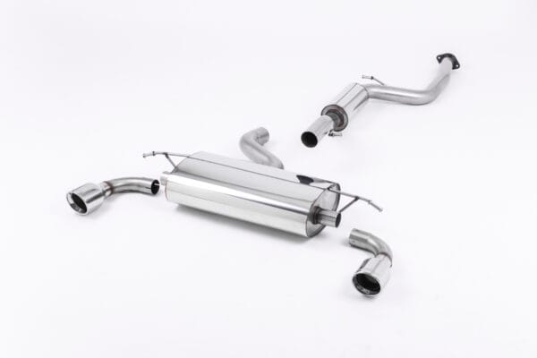 MILLTEK CAT-BACK EXHAUST SYSTEM For FOCUS MK2 ST225 – RESONATED