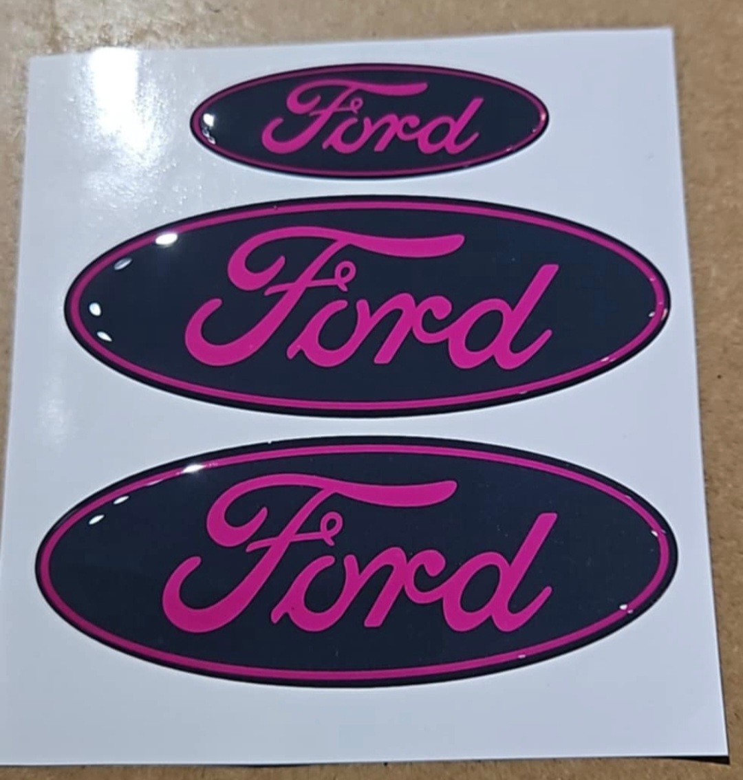 FOCUS MK2 Including ST & RS FRONT, REAR & STEERING WHEEL GEL BADGES SET OF THREE - Image 16