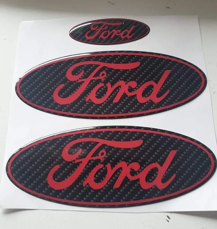 FOCUS MK2 Including ST & RS FRONT, REAR & STEERING WHEEL GEL BADGES SET OF THREE - Image 4