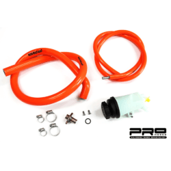 PRO HOSES POWER STEERING RESERVOIR RELOCATION KIT INCLUDING JUBLIEE CLIPS FOR Fiesta MK6 ST150