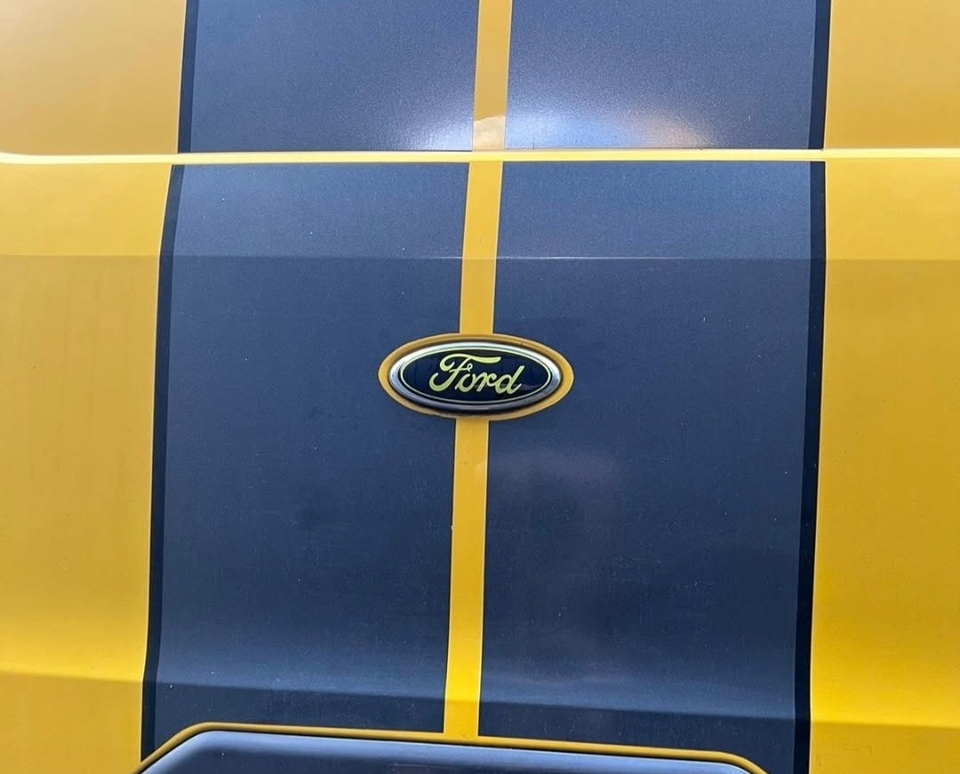 FORD TRANSIT CUSTOM Front, REAR & STEERING WHEEL GEL BADGES SET OF THREE - Image 5