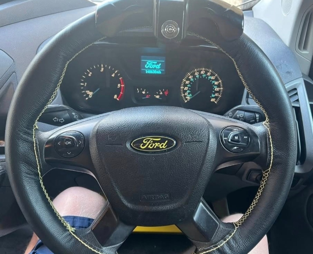 FORD TRANSIT CUSTOM Front, REAR & STEERING WHEEL GEL BADGES SET OF THREE - Image 6