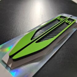 Ford Zetec S wing blade badges