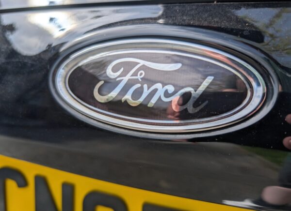 FORD FIESTA MK8 Front, REAR & STEERING WHEEL GEL BADGES SET OF THREE - Image 3