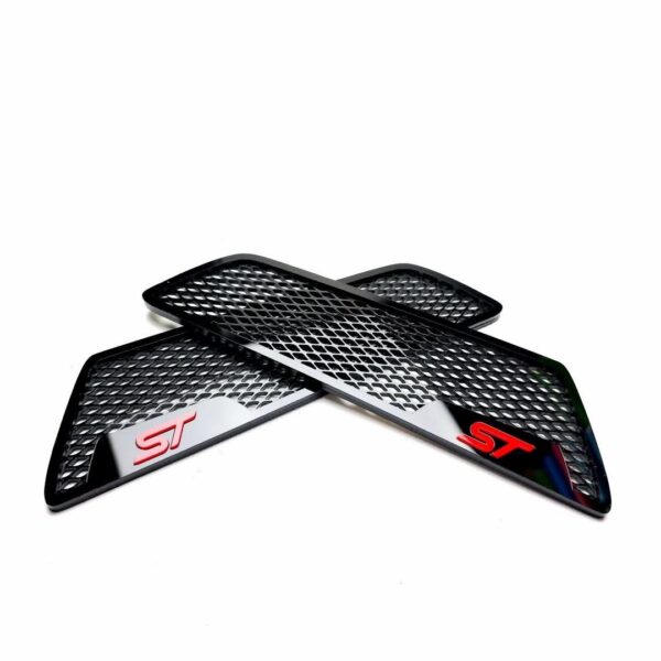 Ford Focus ST MK3.5 fog LIGHT lenses Guard Covers Premium Mesh style - Image 12