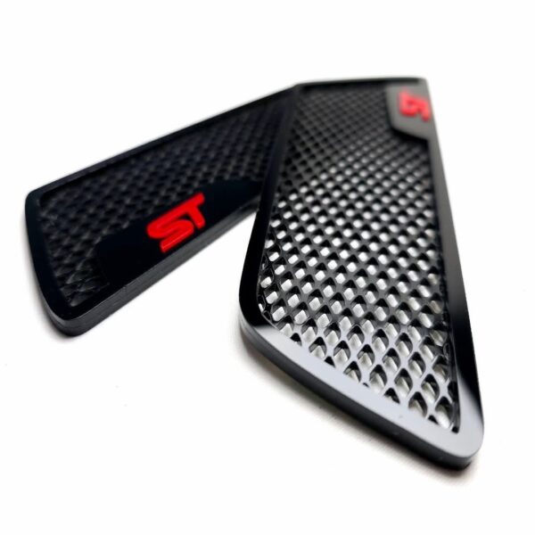 Ford Focus ST MK3.5 fog LIGHT lenses Guard Covers Premium Mesh style - Image 11