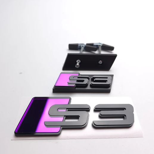 Audi S custom front & rear badges - Image 11