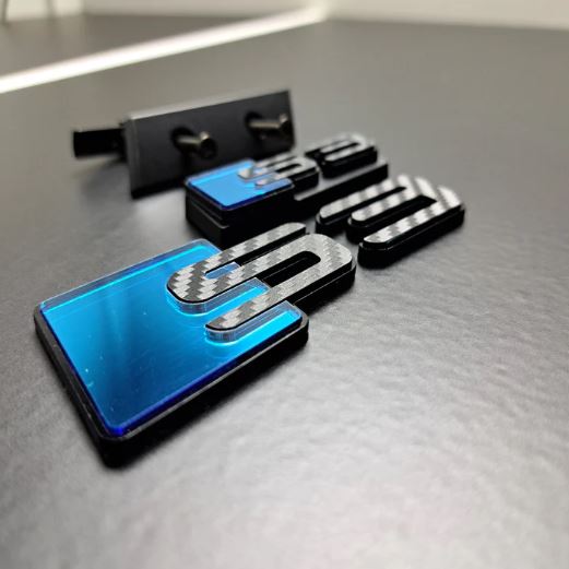 Audi S custom front & rear badges - Image 6