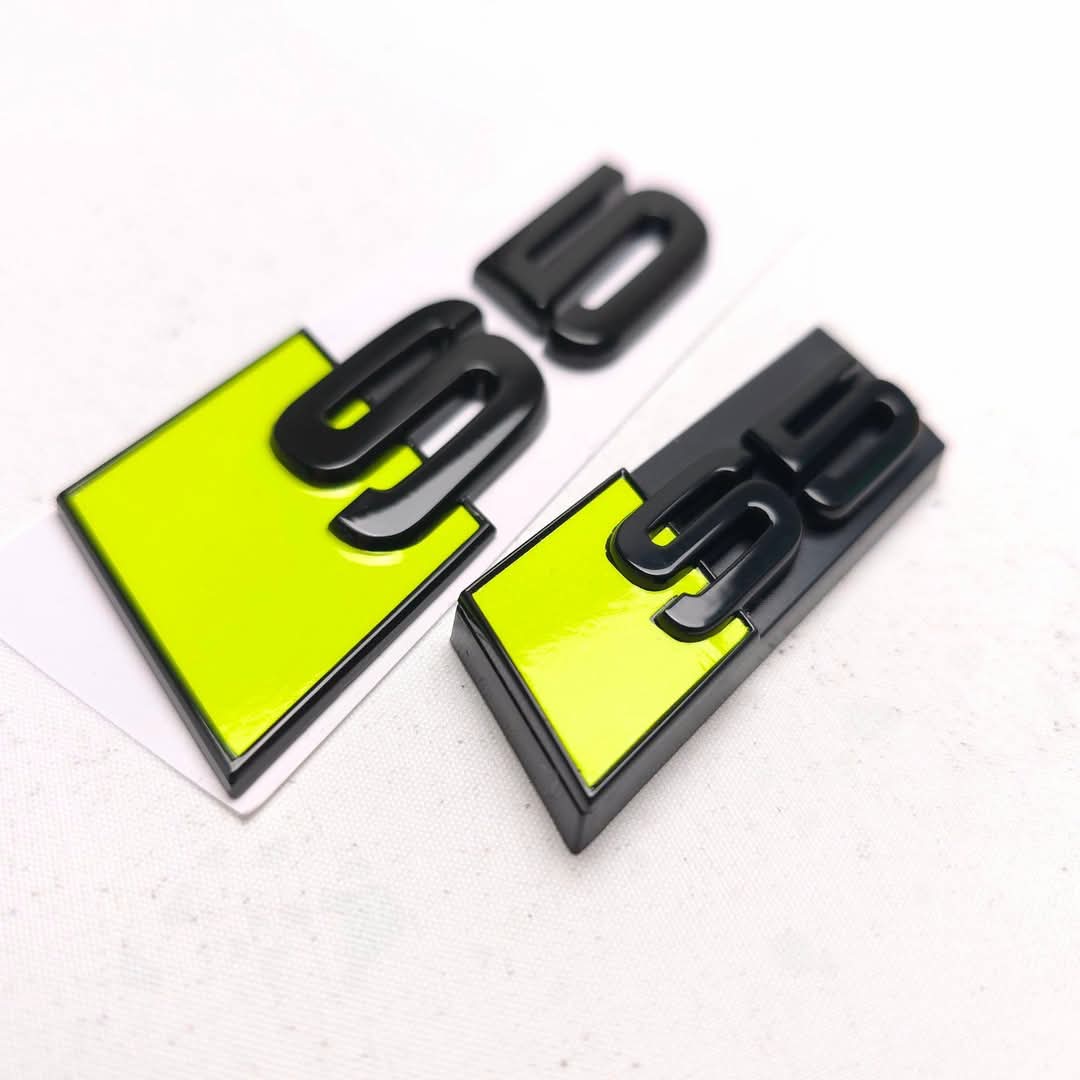 Audi S custom front & rear badges - Image 3