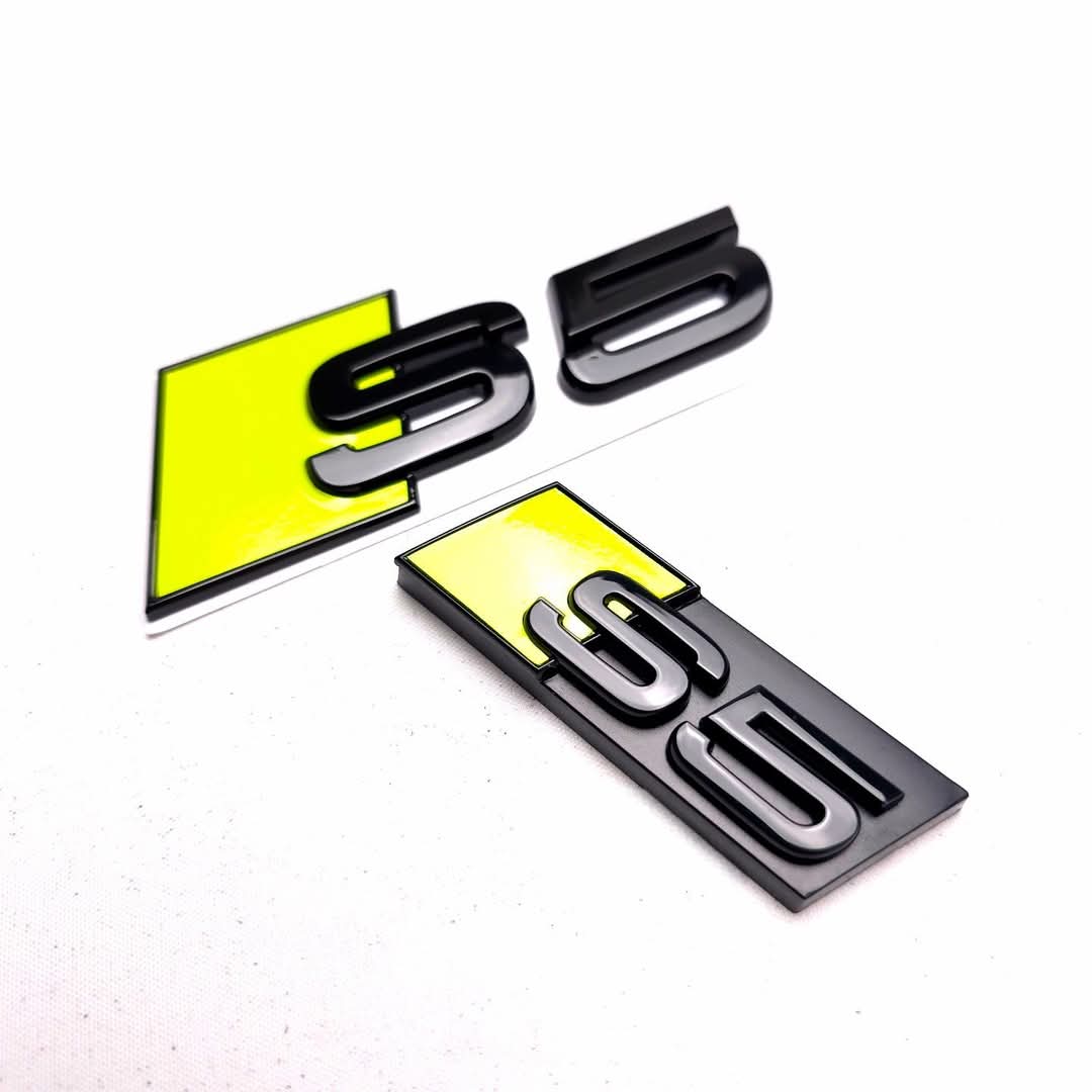 Audi S custom front & rear badges - Image 4